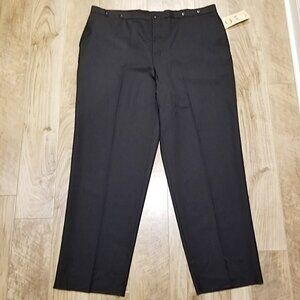 Nos Wah Maker Black Western Pants 48 Mens Button Fly  Frontier Clothing Unhemmed